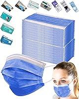 Algopix Similar Product 7 - 100PCS Dark Blue Disposable Face Masks