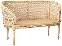 Algopix Similar Product 2 - Parisian Oval Rattan Settee