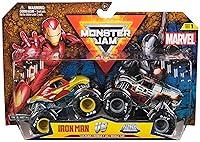 Algopix Similar Product 11 - Monster Jam Marvel Official Iron Man