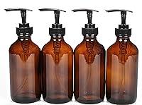 Algopix Similar Product 6 - Vivaplex 4 Large 8 oz Empty Amber