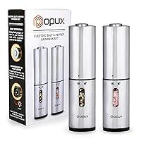 Algopix Similar Product 15 - OPUX Deluxe Electric Salt and Pepper