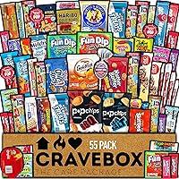 Algopix Similar Product 6 - CRAVEBOX Snack Box 55 Count Easter