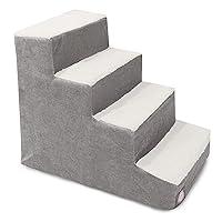 Algopix Similar Product 9 - 4 Step Portable Pet Stairs By Majestic