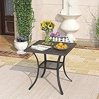 Algopix Similar Product 8 - DIFY 276 Square Patio Dining Table