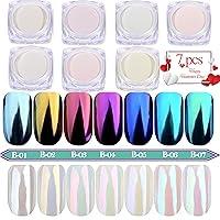 Algopix Similar Product 2 - PrettyDiva 7 Colors Pearl Chrome Powder