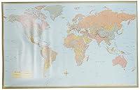 Algopix Similar Product 1 - World Map Poster 32 x 50 inches 