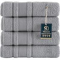 Algopix Similar Product 18 - Qute Home 4Piece Bath Towels Set 100