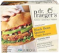 Algopix Similar Product 17 - Dr Praegers Black Bean Quinoa Veggie