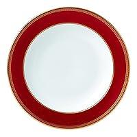 Algopix Similar Product 19 - Renaissance Red Rim Soup Plate 9"