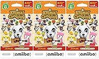 Algopix Similar Product 19 - Animal Crossing Amiibo Cards 3 Pack Set