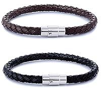 Algopix Similar Product 20 - FIBO STEEL 2PCS Stainless Steel Braided