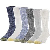 Algopix Similar Product 16 - GOLDTOE Mens Harrington Crew Socks