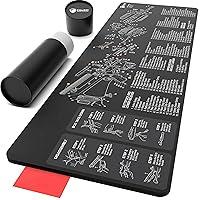 Algopix Similar Product 5 - PIPROX Gun Cleaning Mat 36 by 12