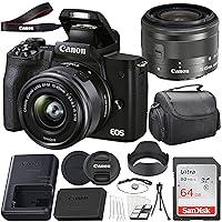Algopix Similar Product 17 - Canon EOS M50 Mark II Mirrorless Camera