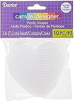 Algopix Similar Product 20 - Darice 10Piece Heart Plastic Canvas