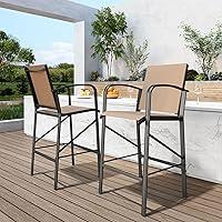 Algopix Similar Product 3 - UDPATIO Outdoor Bar Stools Set of 2Bar