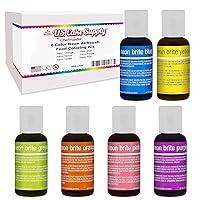 Algopix Similar Product 2 - 6 Color Cake Food Coloring LiquaGel