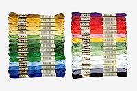 Algopix Similar Product 20 - DMC Embroidery Floss Pack 87yd
