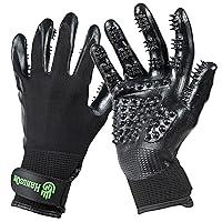 Algopix Similar Product 4 - H HandsOn Pet Grooming Gloves 