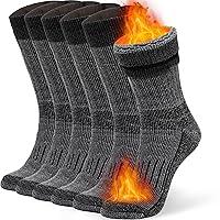 Algopix Similar Product 4 - Alvada Warm Thermal Wool Socks for