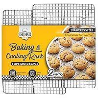 Algopix Similar Product 2 - Checkered Chef Cooling Rack for Cooking