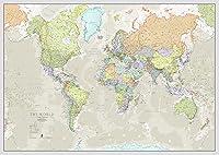 Algopix Similar Product 17 - Maps International Giant World Map 