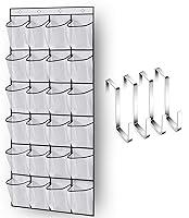 Algopix Similar Product 11 - MISSLO Over The Door Shoe Organizer 24
