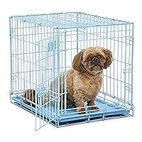 Algopix Similar Product 2 - MidWest Homes for Pets Single Door Blue