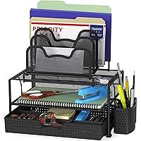 Algopix Similar Product 1 - Simple Houseware Mesh Desk Organizer