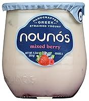 Algopix Similar Product 15 - NOUNOS CREAMERY Mixed Berry Greek