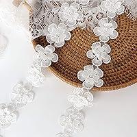 Algopix Similar Product 6 - Simpless Embroidered Flower Lace Pearl