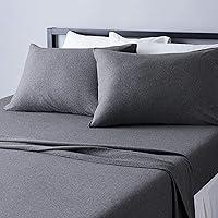 Algopix Similar Product 9 - Amazon Basics 4 Piece Bed Sheets Set