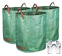 Algopix Similar Product 8 - Gardzen 3Pack 72 Gallon Yard Waste
