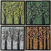 Algopix Similar Product 10 - Bead Mosaic Art Kit - 4 Seasons