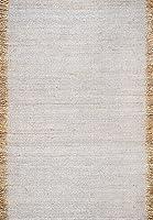Algopix Similar Product 11 - nuLOOM Flatweave Natural Fiber Fenella