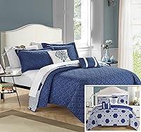 Algopix Similar Product 5 - Chic Home 5 Piece Zoe Reversible Quilt