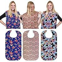 Algopix Similar Product 3 - RMS 3 Pack Adult Bib Washable Reusable
