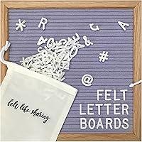 Algopix Similar Product 10 - Felt Letter Board 10x10in Changeable