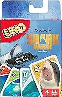 Algopix Similar Product 16 - Mattel Games UNO Card Game Shark Week