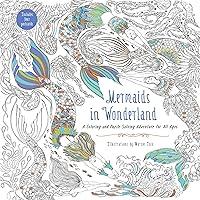 Algopix Similar Product 2 - Mermaids in Wonderland A Coloring and
