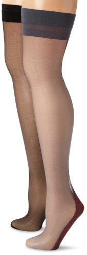 Algopix Similar Product 19 - MUSIC LEGS Womens 2 Pack Backseam