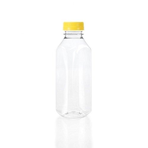 Algopix Similar Product 3 - 6 16 oz Clear Food Grade Square