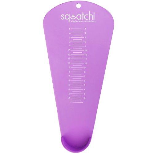 Algopix Similar Product 20 - Squatchi Kids Shoe Sizer, Purple, 2T-5Y