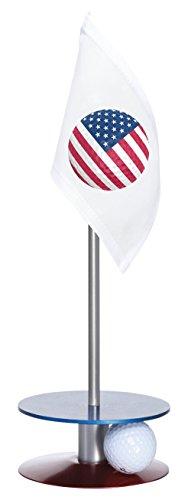 Algopix Similar Product 3 - PuttARound USA Ball Flag  Blue Red