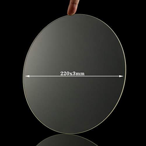 Algopix Similar Product 17 - Circle 3D Printer Borosilicate Glass