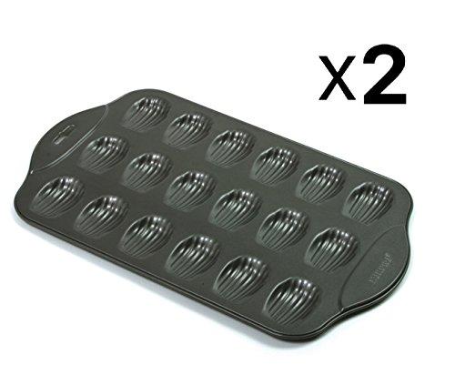 Algopix Similar Product 4 - Norpro New Non Stick Mini 18 Madeleine