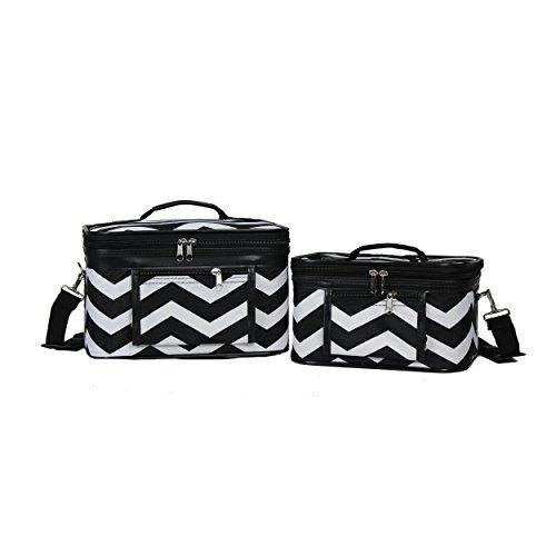 Algopix Similar Product 11 - World Traveler Womens 2Piece Cosmetic
