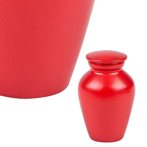 Algopix Similar Product 9 - Perfect Memorials Red Classic Grecian