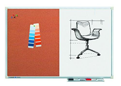Algopix Similar Product 14 - Legamaster Economy Combi Board 90x120cm