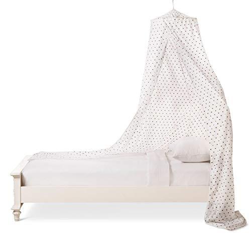 Algopix Similar Product 17 - Pillowfort Metallic Hearts Bed Canopy